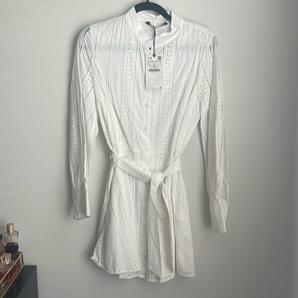 Zara dress with lace detail